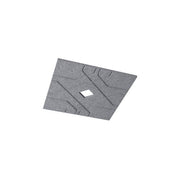 Brumberg Leuchten - Mechanisches Zubehör/Ersatzteile für Leuchten Akustikpaneel Q895mm 85140442 Auss. Q150mm, grey