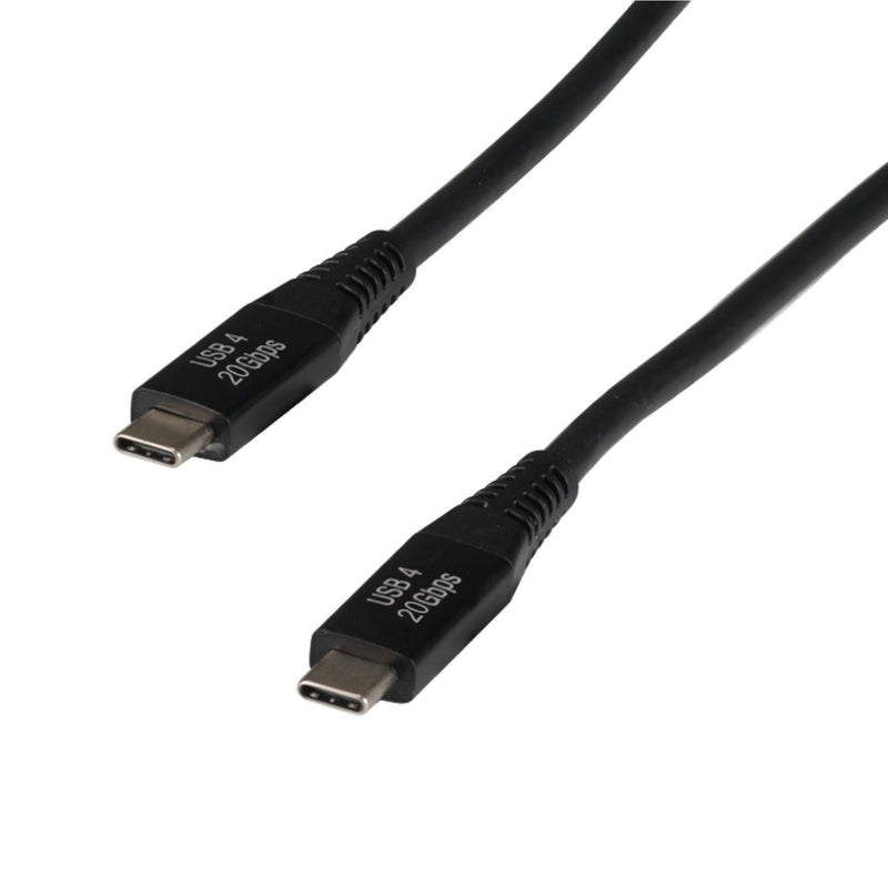 EFB-Elektronik - PC-Kabel Anschlusskabel EBUSBC40-20G.2 USB 4.0, 2m, sw