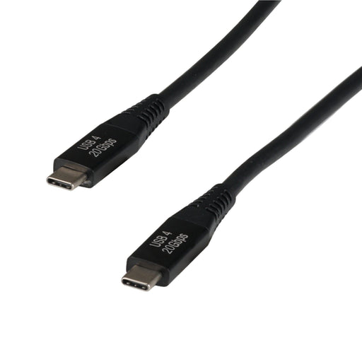 EFB-Elektronik - PC-Kabel Anschlusskabel EBUSBC40-20G.2 USB 4.0, 2m, sw