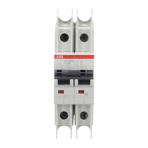 ABB Stotz S&J - Leitungsschutzschalter Sicherungsautomat SU202M-C8 10kA, 8A, 2P