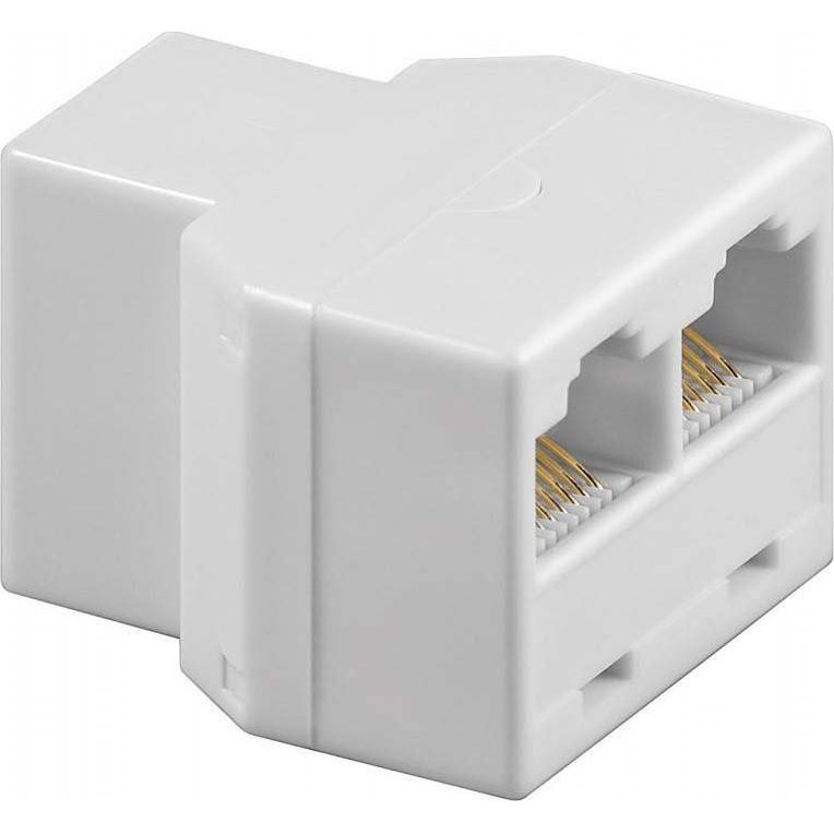 Goobay - Kommunikationstechnik-Adapter ISDN T-Adapter RJ45 93056 RJ45 1xBu-2xBu