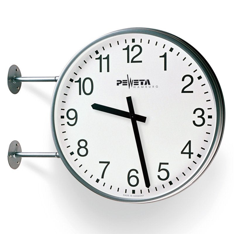 Peweta - Uhr Außenuhr 81.732.512 Telegr-Neb,DCFport24