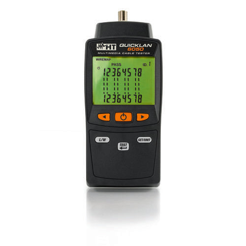 HT Instruments - Mess-/Testgerät für Kommunikationstechnik LAN Tester/Kabeltester Quicklan 6050