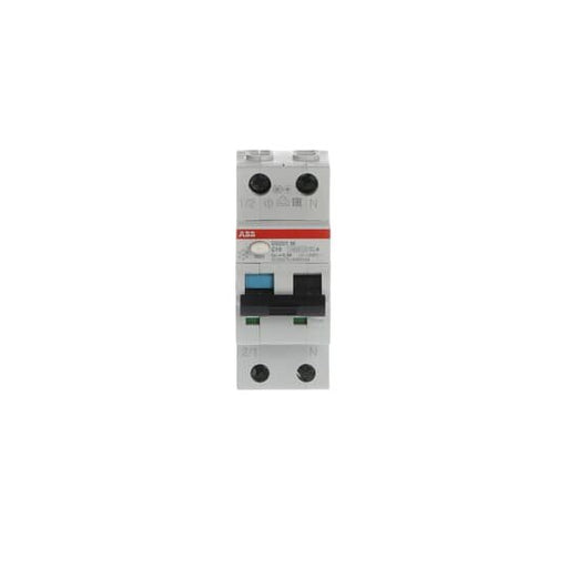 ABB Stotz S&J - Kombination FI-Schalter/Leitungsschutzschalter FI/LS-Schalter DS201MA-C16/0,3 10kA, 1p+N
