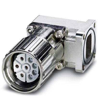 Phoenix Contact - Rundsteckverbinder, feldkonfektionierbar (Industriesteckverbinder) Gerätesteckverbinder SF-5ES1N8AYW00 Vorderwand