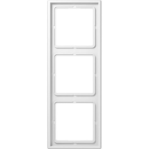 Jung - Abdeckrahmen Rahmen 3-fach aws LS 983 WW waage/senkrecht