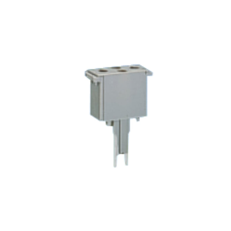WAGO - Bauelementestecker Leerstecker grau 280-802 − 50 Stück