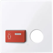 Merten - Zentralelement Klinikinstallation Zentralplatte aws/gl 450625 für Ruftaster