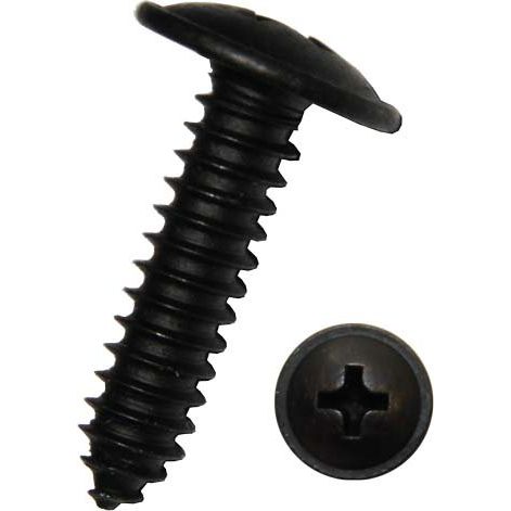 Dresselhaus - Blechschraube Blechschrauben-Linsenkopf 4621/051/51 3,5x16 schwarz verzinkt − 100 Stück