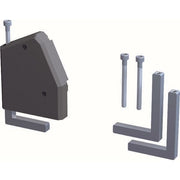 Bachmann - Winkelprofil, Aluminium DESK Haltewinkelset 930.120 bis 50mm