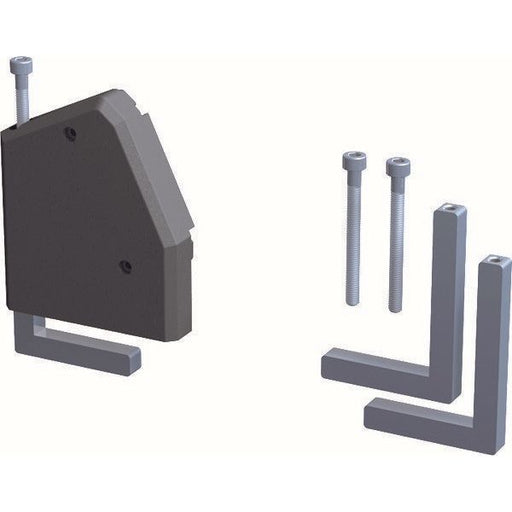 Bachmann - Winkelprofil, Aluminium DESK Haltewinkelset 930.120 bis 50mm