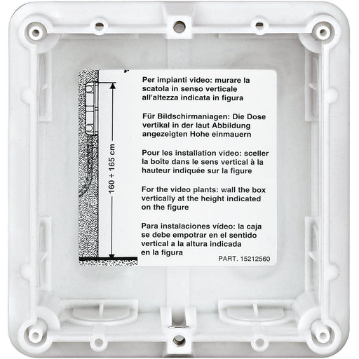 Legrand (BT) - Unterputzkasten für Klingelanlage UP-Kasten 350010 für 1 Modul − 1 Stück