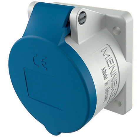 Mennekes - CEE-Anbausteckdose (IEC 60309) Anbaudose TwinCONTACT 1352 16A4p9h230V, IP44