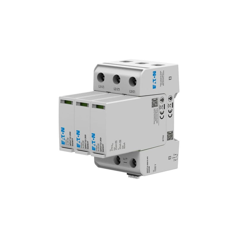 Eaton - Blitzstromableiter für Energietechnik Überspannungsschutzgerät SPHT12-350/3-AX AX