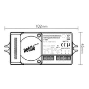 Nobile - Lichtregelsystemkomponente Anwesenheitsdetektor 7500141216
