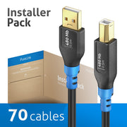 PureLink - PC-Kabel USB-A>B Kabel 0,5m FI-U200-005-PCK FlexInstall,VE 70Stk