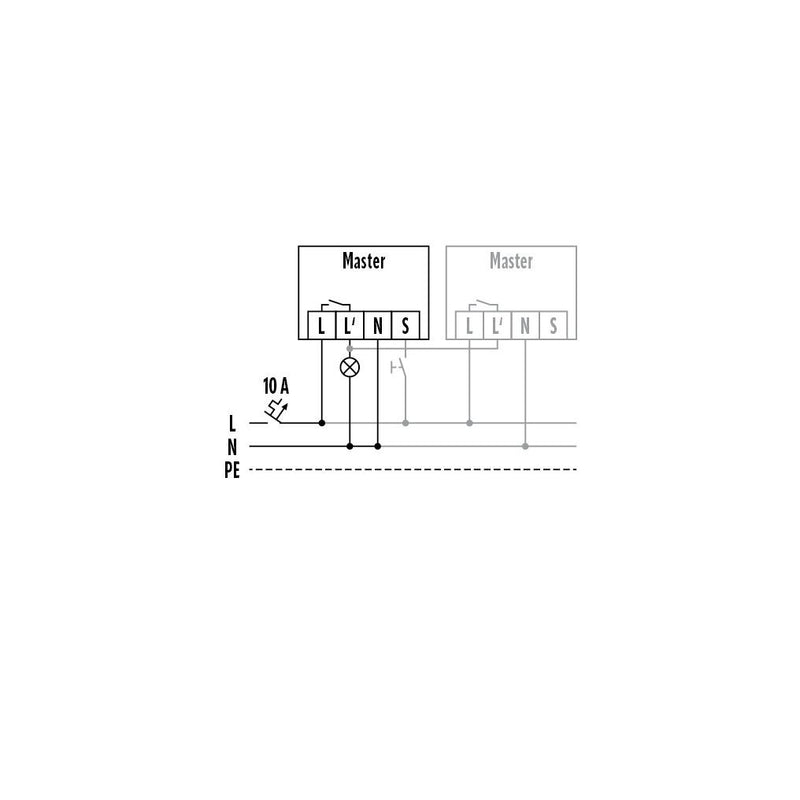 ESYLUX - Bewegungsmelder/Präsenzmelder komplett Präsenzmelder PD-FLAT-E#EP10427879 rund weiß