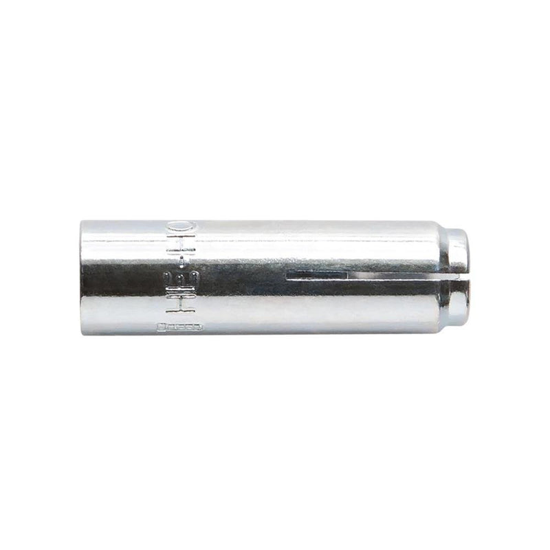 Erico - Ankerhülse Einschlagdübel, Stahl CAM10040 verzinkt, M10, 40 mm − 50 Stück