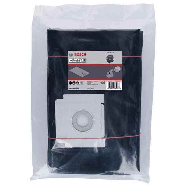 Bosch - Zubehör/Ersatzteile für Bodenpflege Sicherheitsfilterbeutel, 2607432050 5-teilig Für GAS 35