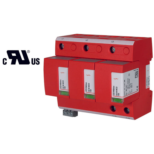 DEHN - Blitzstromableiter für Energietechnik Blitzstromableiter DB MU 3PY 208 3W+G R Typ1 DEHNbloc M