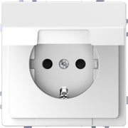 Merten - Steckdose SCHUKO-Steckdose lotosws MEG2310-6035 mit Klappdeckel