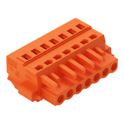 WAGO - Kabelsteckverbinder für Leiterplattensteckverbinder 1-Leiter-Federleiste 231-307/107-000 CAGECLAMP,2,5mm²,or − 50 Stück