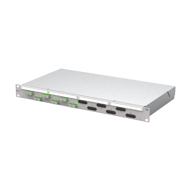 Metz Connect - Patchpanel LWL Patchfeld VIK 150450F206-F 6xSC-D APC OS2