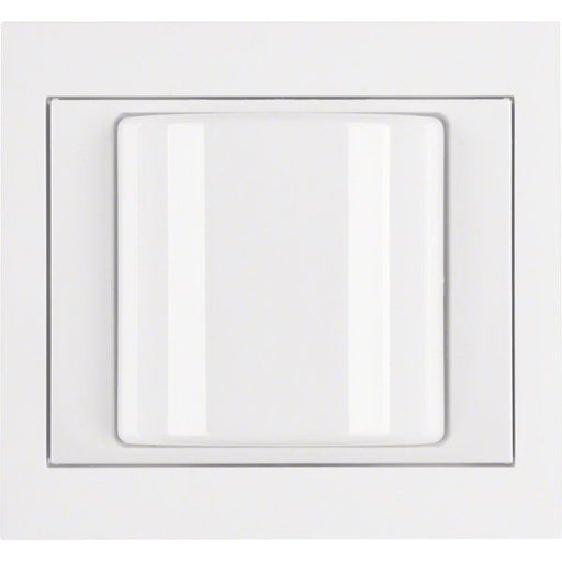 Berker - Behindertenelement für Installationsschalterprogramme Lichtsignal pows/gl 52037009 mit Rahmen