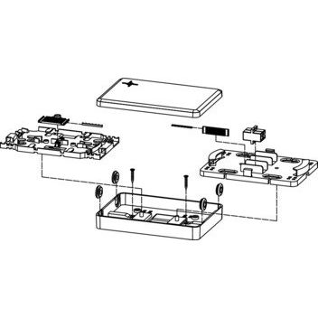 Telegärtner - Spleißkassette Micro-Spleißbox 100022200 m.1xSpleisska.Tele