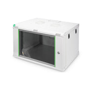 DIGITUS - Netzwerk-/Serverschrank Soho Wandgehäuse RAL7035 DN-19 07-U-EC 402x600x450mm
