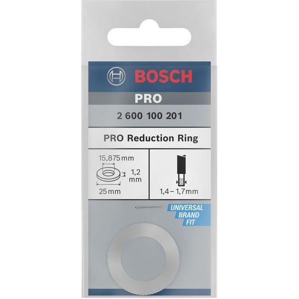 Bosch - Systemzubehör für Sägen (Akku/elektrisch/Druckluft) Reduzierring für PRO 2600100201 Kreissägeblatt 25 x