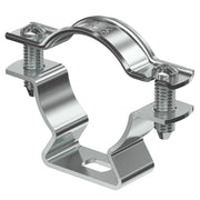 OBO Bettermann - Befestigungsschelle für Kabel/Rohre Abstandschelle ASL 733 36 ALU mit Langloch 30-36mm