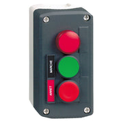 Schneider Electric - Befehls- und Meldegeräte-Kombination im Gehäuse Gehäuse XALD361B m. 2 Taster+1LM