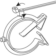 HellermannTyton - Kabelbinder Befestigungsbinder T50SVCOC15-18 2-t. m.Schlauchaufn. − 500 Stück