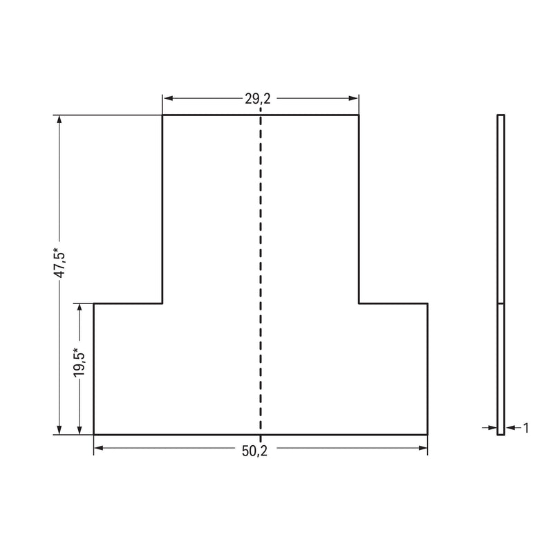 WAGO GmbH & Co. KG - Elektronik-Leergehäuse Gehäuse 55mm grau 789-120