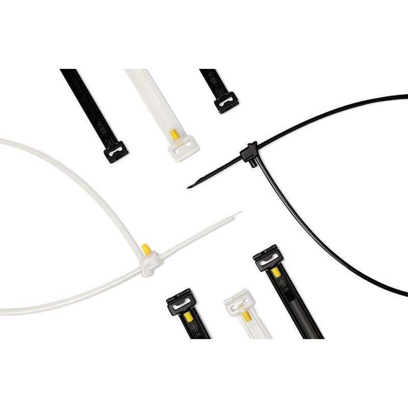 HellermannTyton - Kabelbinder Spannband KR8/33-N66-NA