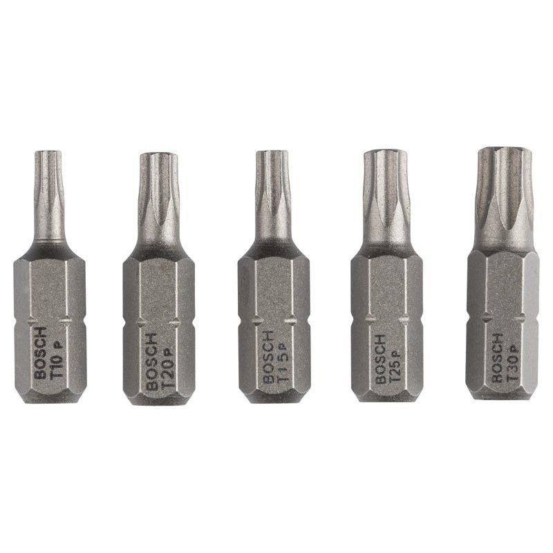 Bosch - Bit-Set Schrauberbit-Set, Extra 2607001768 Hard 5-tlg. T