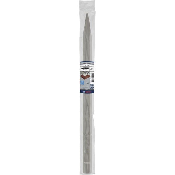 Bosch - Maschinenmeißel PRO HEX 19-4C Spitzmeißel, 1618630001 400 mm