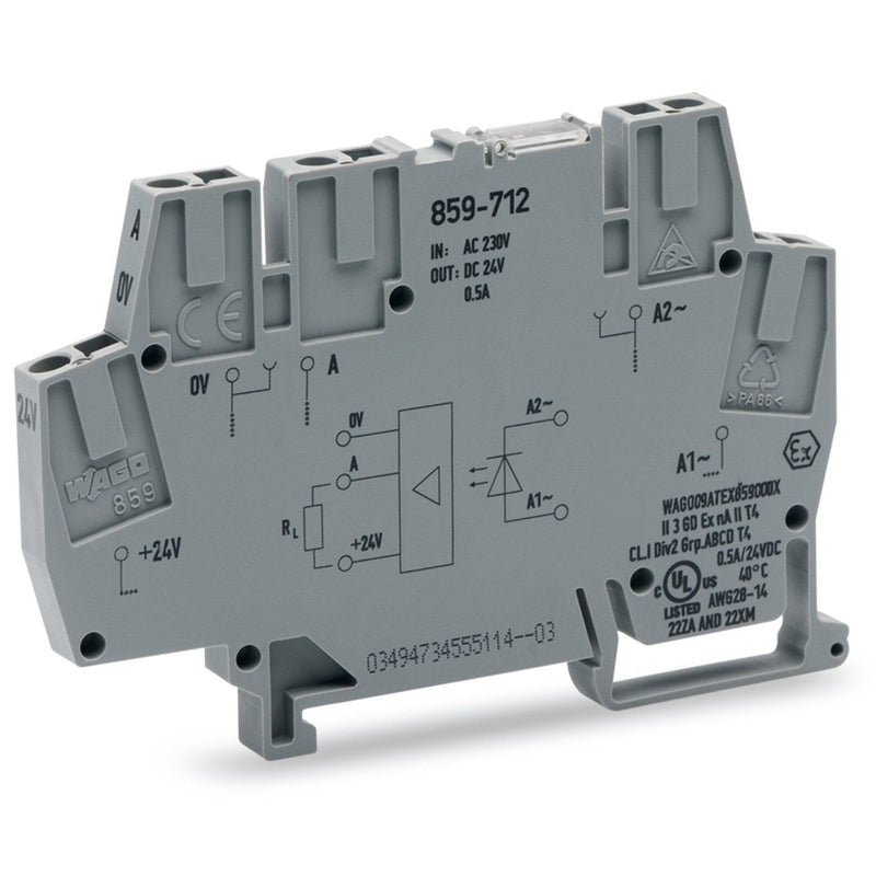WAGO - Optokoppler Optokopplermodul 859-712 AC 230 V