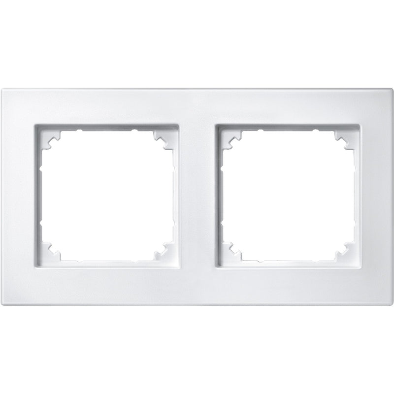 Merten - Abdeckrahmen Rahmen 2f.pws 486219 waage/senkrecht