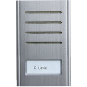 TCS Tür Control - Türstation für Türkommunikation Audio Außenstation ASX13001-0010 1Taste 1-reih.AP si
