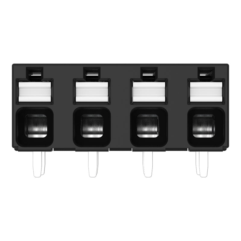 WAGO - Leiterplattenklemme THR-Leiterplattenklemme 2086-3204 Drücker,1,5mm²,sw − 168 Stück