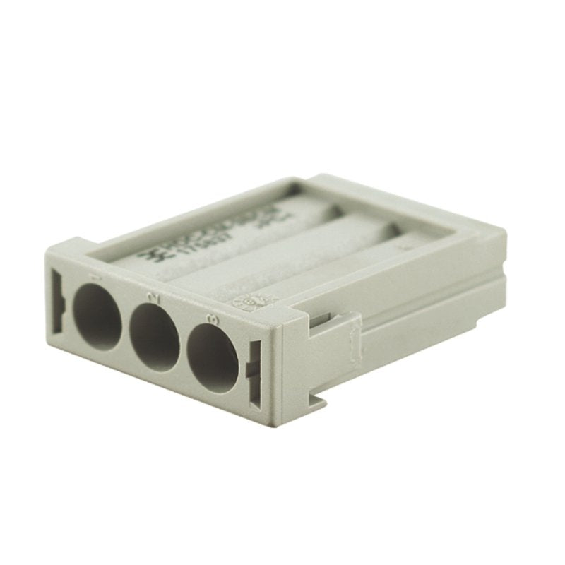 Weidmüller - Kontakteinsatz für Rechtecksteckverbinder Buchsenmodul HDC CM 3 FC 3pol,630V,40A − 10 Stück