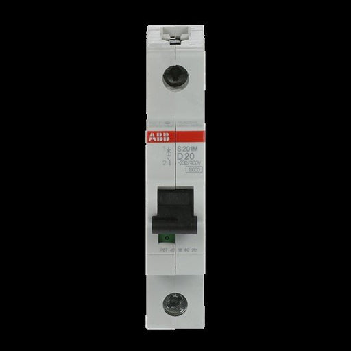 ABB Stotz S&J - Leitungsschutzschalter Sicherungsautomat S201M-D20 10 kA, 20 A, 1P