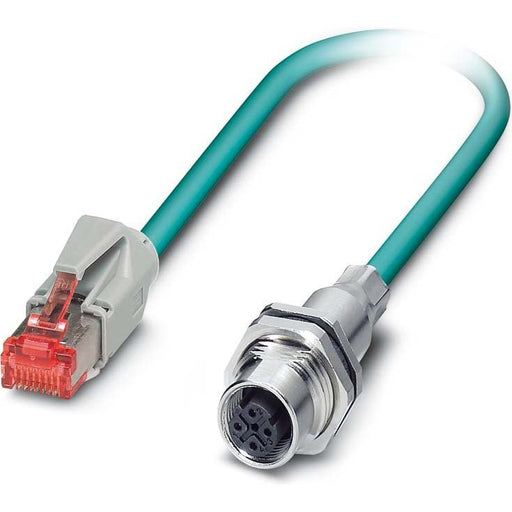 Phoenix Contact - Patchkabel Kupfer Industrie Patchkabel CAT5e 5m VS-M12FSBPS 5m SPEEDCON auf RJ45
