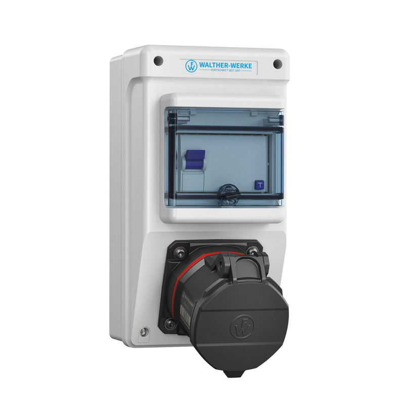 Walther Werke - CEE-Steckdosen-Kombination (IEC 60309) Steckdosenkombination 6590104N