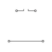 WAGO - Durchgangs-Reihenklemme Doppelstockklemme 280-528 2,5 mm²,grau/grau − 50 Stück