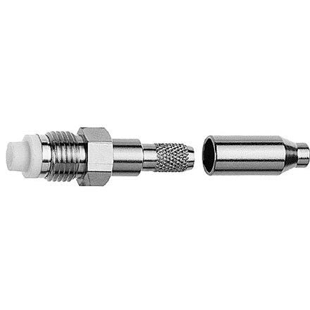 Telegärtner - Koax-Steckverbinder FME Kabelbuchse 100025653 cr/cr − 5 Stück