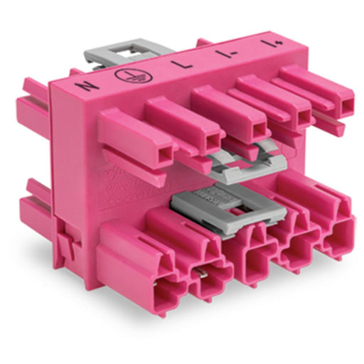 WAGO - Kompaktverteiler für steckbare Gebäudeinstallation 3-fach-Verteiler 5-polig 770-1746/080-000 Kod. B − 50 Stück