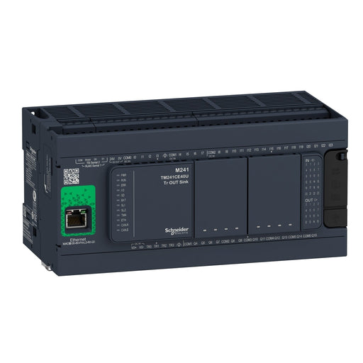 Schneider Electric - SPS-Grundgerät SPS-Steuerung M241 Ethern. TM241CE40R 2x seriell